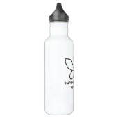 Botervliegers: Geluk is als een vlinder Waterfles (Links)