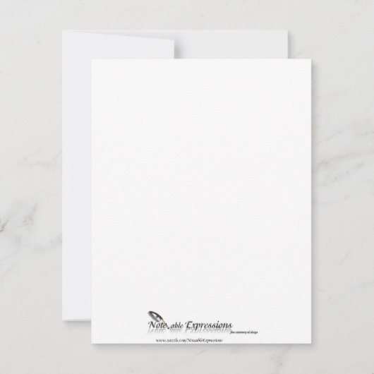 Botervliegers in Lila Baby showers Kaart (Achterkant)