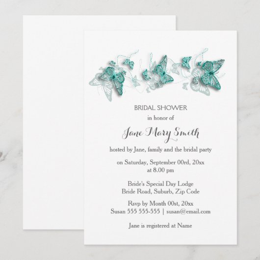 Botervliegers Kaart (Voorkant / Achterkant)