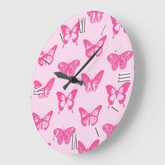 Botervliegers, lichtroze en fuchsie grote klok (Hoek)