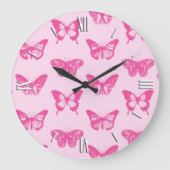 Botervliegers, lichtroze en fuchsie grote klok (Voorkant)