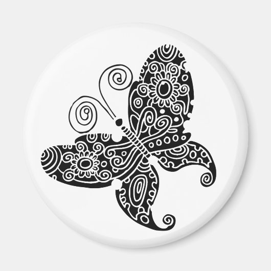 Botervliegers Tattoo Magnet (Voorkant)