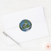 Botervliegers Wereldbol stickers (Envelop)