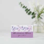 Botervliegersvleugels in Lila Paars Visitekaartje (Staand voorkant)