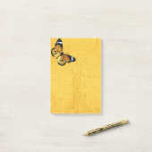 Botervlieggeel Post-it® Notes (Op bureau)