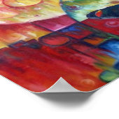 Botervliegglorie - Canvas afdrukken Poster (Hoek)