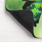 Botervlieggroen Mousepad Muismat (Hoek)