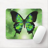 Botervlieggroen Mousepad Muismat (Met muis)