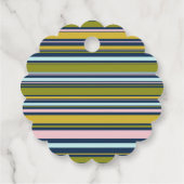 Botervliegkisses Girl Baby shower Gift Bedankjes Labels (Achterkant)