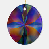 Botervliegkleuren Keramisch Ornament (Links)