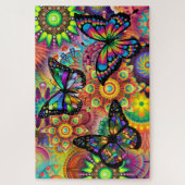 Botervliegkleuren Legpuzzel (Verticaal)