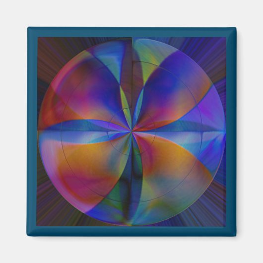 Botervliegkleuren Magneet (Voorkant)