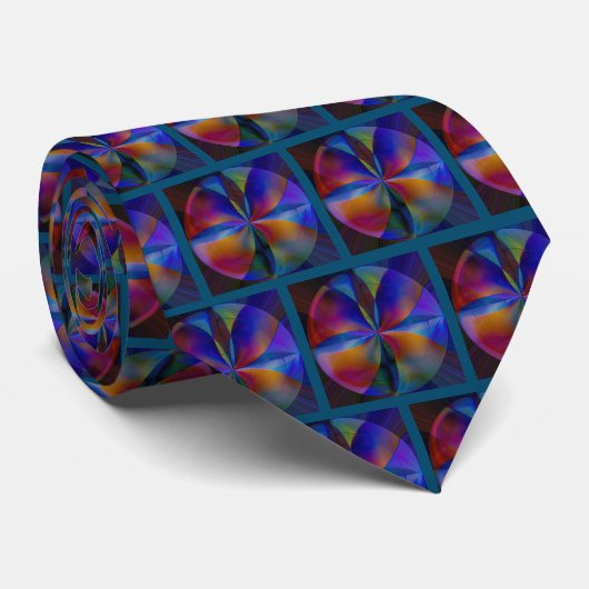Botervliegkleuren Stropdas (Opgerold)