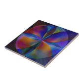 Botervliegkleuren Tegeltje (Zijkant)