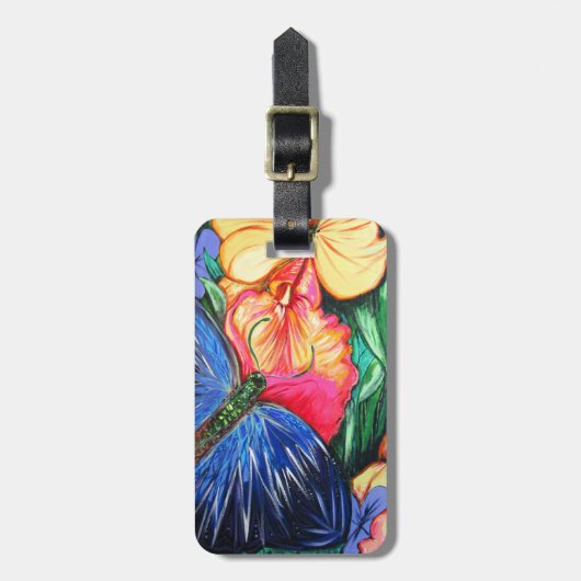 Botervliegleven Bagagelabel (Voorkant verticaal)