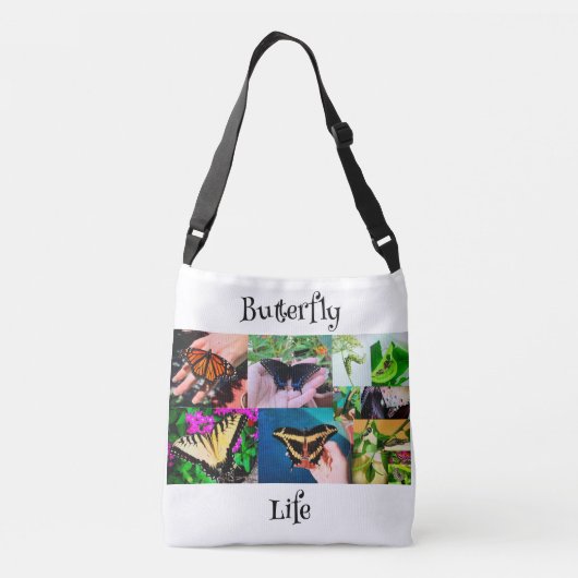 Botervliegleven Crossbody Tas (Achterkant)