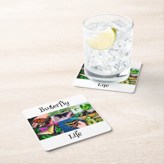 Botervliegleven Kartonnen Onderzetters (Insitu)