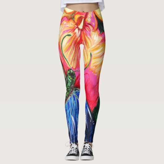 Botervliegleven Leggings (Voorkant)