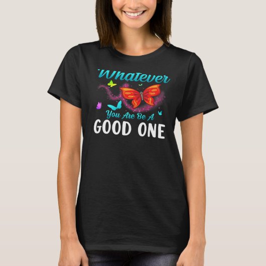 Botervliegmonoarch snijdt  t-shirt (Voorkant)