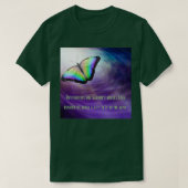 Botervliegontwerp 3 t-shirt (Design voorkant)
