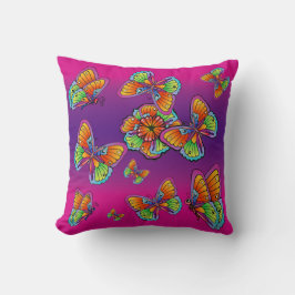 Botervliegontwerp Kussen