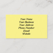 Botervliegontwerp Visitekaartje (Achterkant)