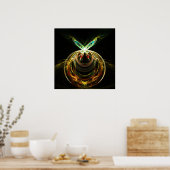 Botervliegring - Poster (Keuken)