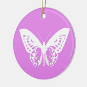 Botervliegschets, orchidee en wit keramisch ornament (Links)