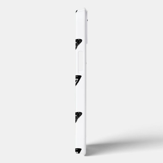 Botervliegschets, wit en zwart Case-Mate iPhone case (Achterkant / Rechts)