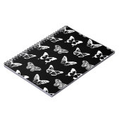 Botervliegschets, wit en zwart notitieboek (Linkerzijde)