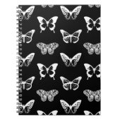 Botervliegschets, wit en zwart notitieboek (Voorkant)