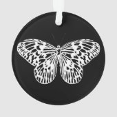 Botervliegschets, wit en zwart ornament (achterkant)