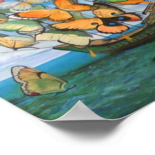 Botervliegschip Poster (Hoek)