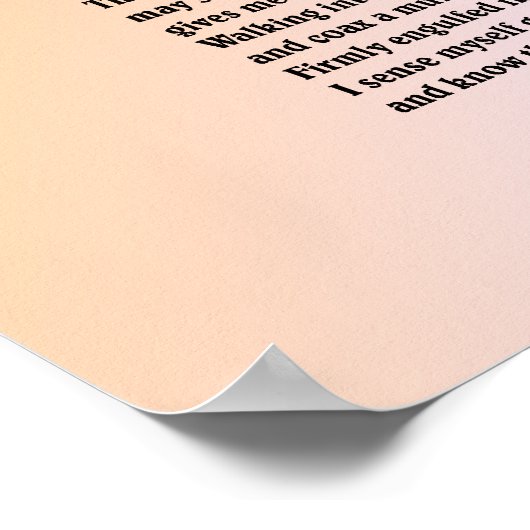 Botervliegseizoen - woestijn poster (Hoek)