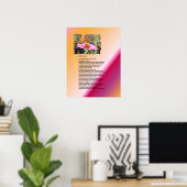 Botervliegseizoen - woestijn poster (Thuiskantoor)