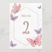 Botervliegtabelnummer Programmakaart (Achterkant)