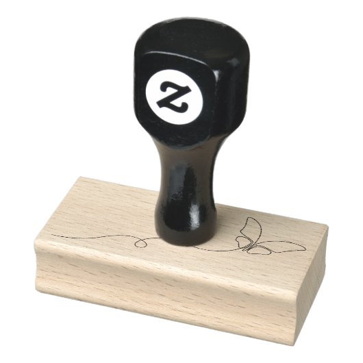 Botervliegtekening Rubberstempel (Stempel)