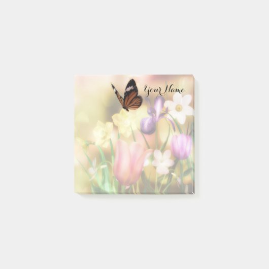 Botervliegtuin post aantekeningen post-it® notes (Voorkant)