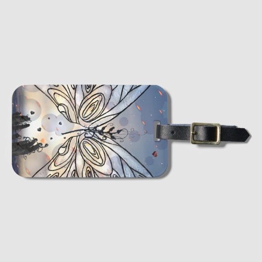 Botervliegvrijheid Bagagelabel (Voorkant (horizontaal))