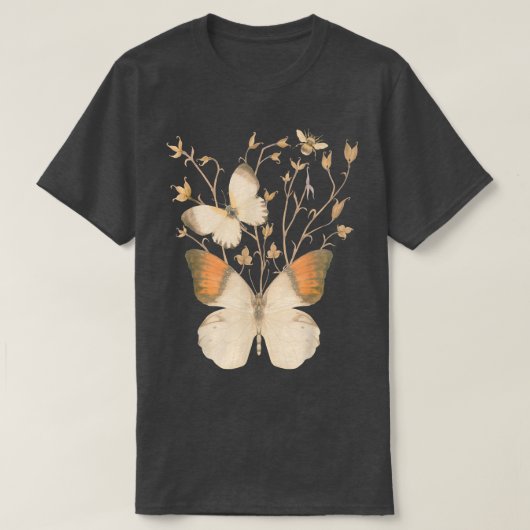 Botervliesbaard melkboe Fairycore Aestheticvine T-shirt (Design voorkant)