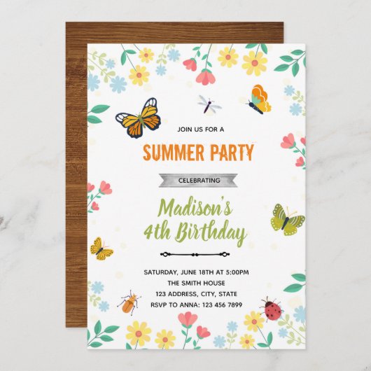 Botervliesbeugels Kaart (Voorkant / Achterkant)