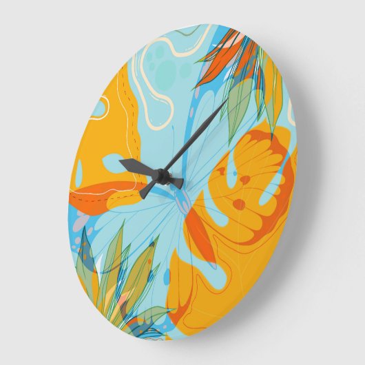 Botervliesdansen op bloemen grote klok (Hoek)