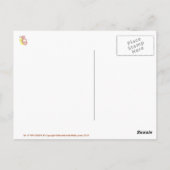 Botervliesgedicht van caterpaal briefkaart (Achterkant)