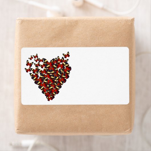 Botervlieshart Etiket (Insitu)