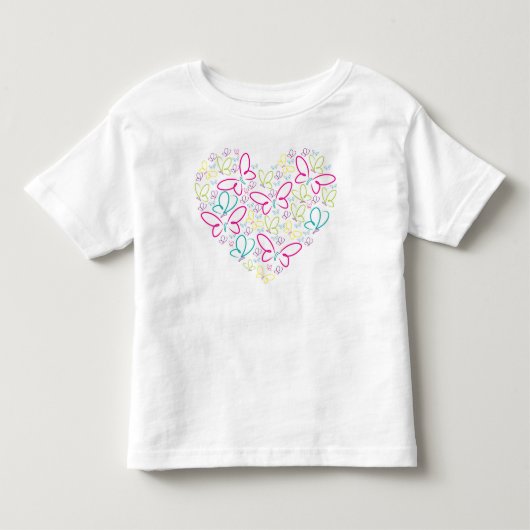 Botervlieshart Kinder Shirts (Voorkant)