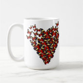 Botervlieshart Koffiemok (Links)