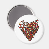 Botervlieshart Magneet (Voorkant / Achterkant)