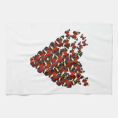 Botervlieshart Theedoek (Horizontaal)