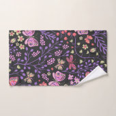Botervlieskleurig en bloemen Roos schattig Handdoek (Handdoek)