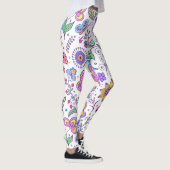 Botervlieskleurig en bloemkool leggings (Rechts)